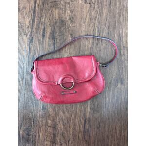 Vintage Leather Liz Claiborne Red Small‎ Purse